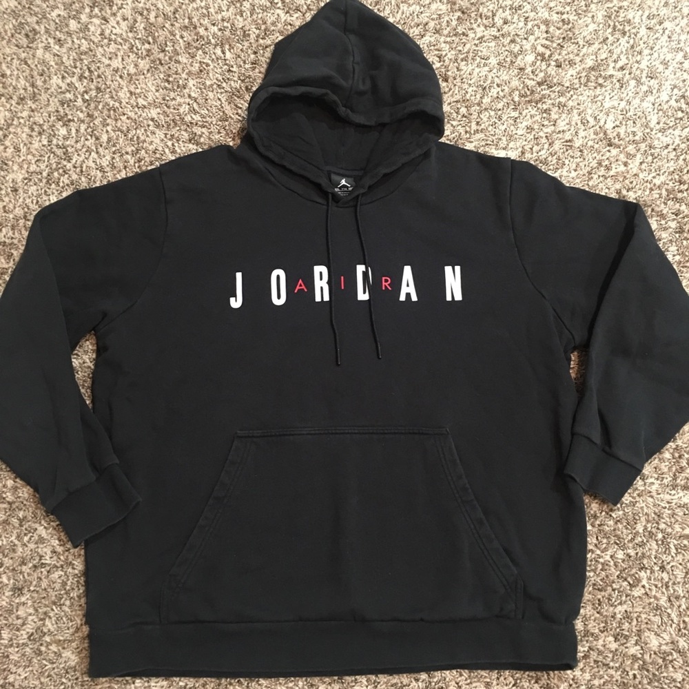 Men’s black air Jordan hoodie